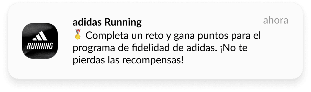 Programa de fidelidad para app de suscripción