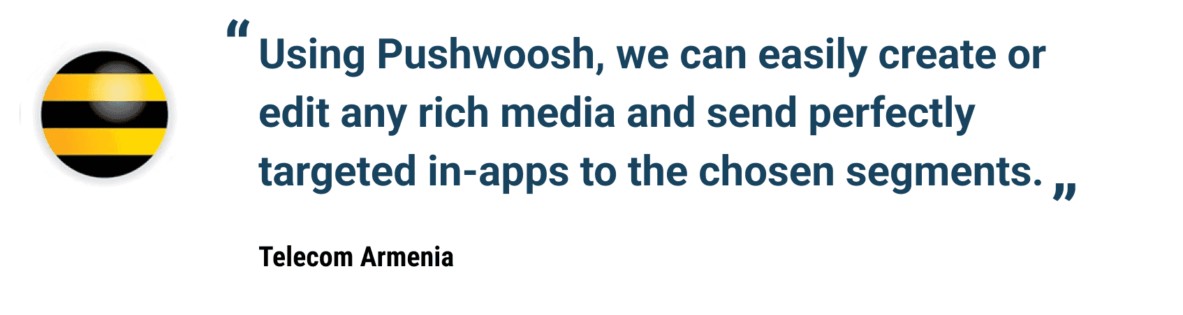 In-app messages onboarding into new features - Telecom Armenia