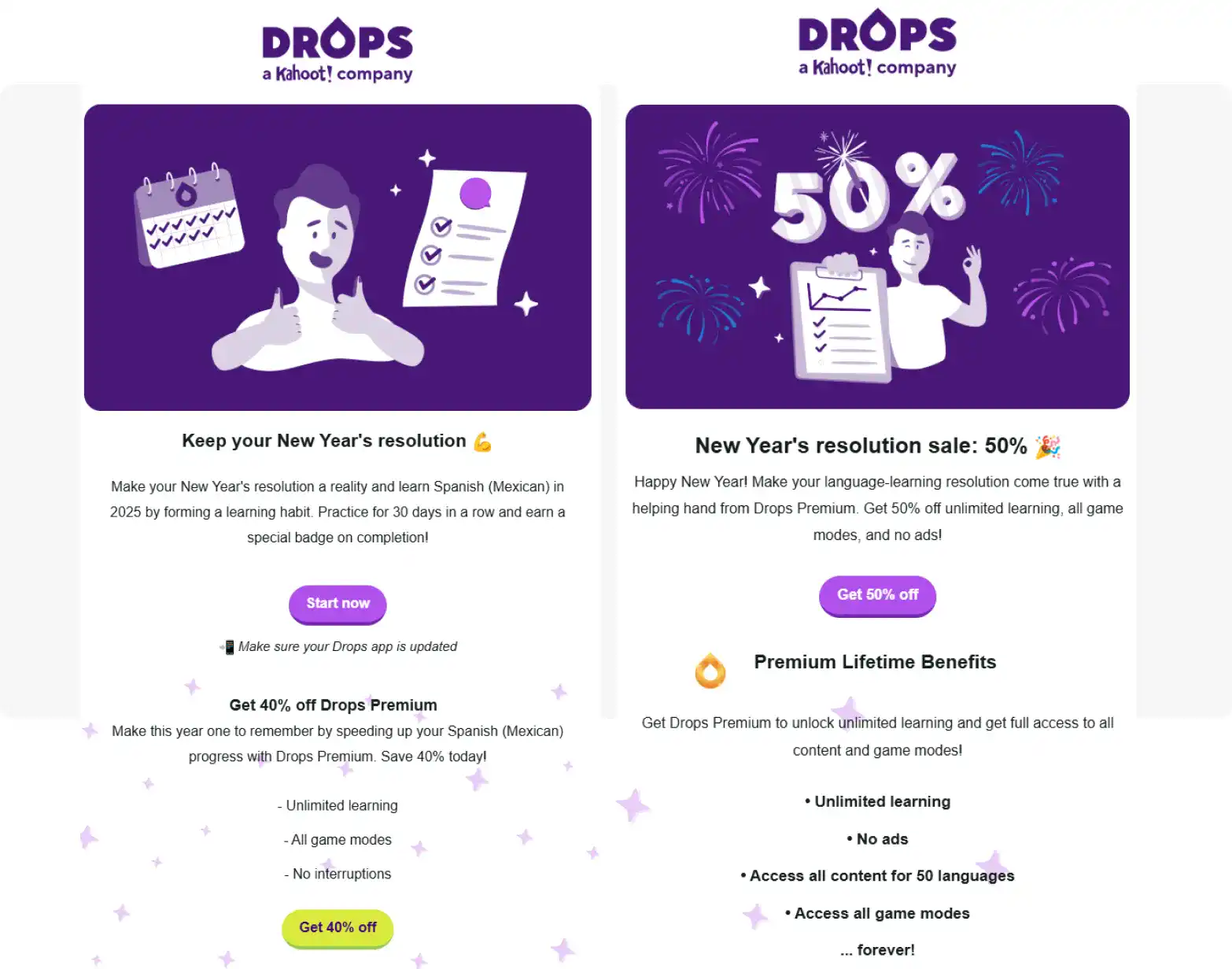 Holiday marketing campaign example